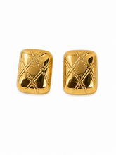 Monaco Quilted Luxe Earrings