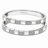 Silver Luxe Crystal Bracelet