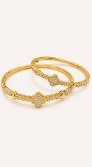 Clover luxe bangle