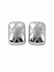 Monaco Quilted Luxe Earrings
