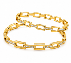 Golden Link Luxe Bracelet