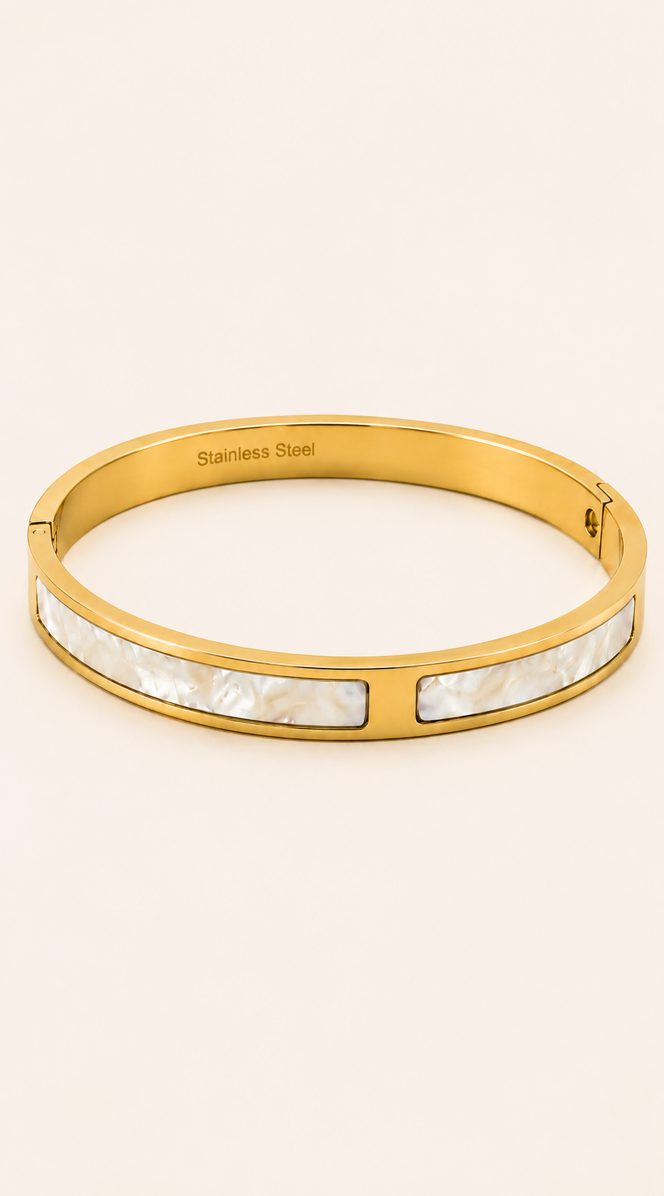 Pearl Luxe Minimalist Bangle