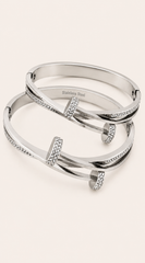 Golden nail bangle