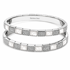 Silver Luxe Crystal Bracelet