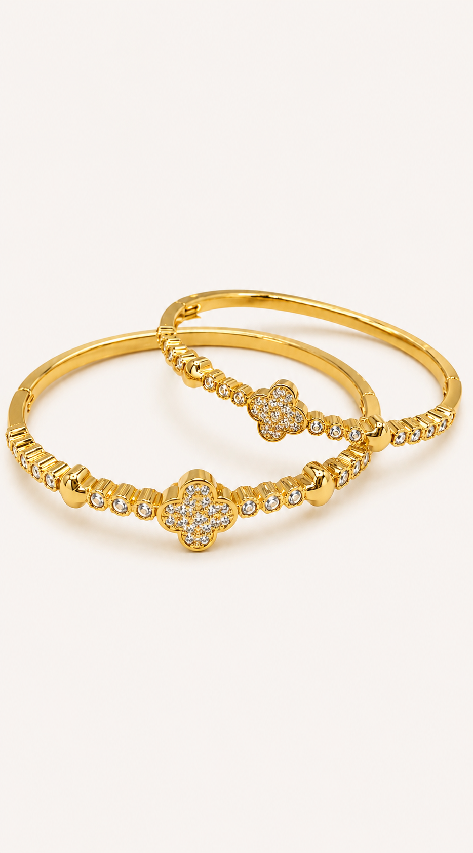 Clover luxe bangle